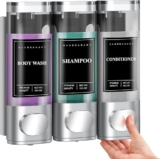 דיספנסר סבון גוף ללא קדיחה לאמבטיה